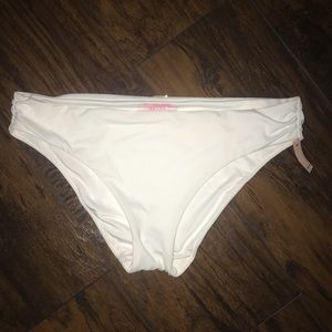 NWT Victoria’s Secret White Bikini Bottoms